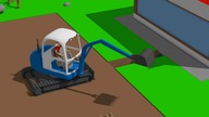 Mini Excavatos series for Kids - Construction of a contactless car wash | Street Vehicles story