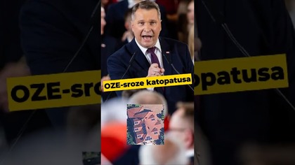 OZE-sroze katopatusa #polityka #Czarnek #OZE #fotowoltaika #PiS #IPPTVNaŻywo