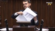  Michał Kołodziejczak wygarnia PiS-owi GRUBE ZŁODZIEJSTWO, Kaczyński WPADA na mównicę!