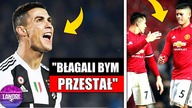 Ronaldo OSTRO o piłkarzach ROMY! Zakład o ZWOLNIENIE Mourinho!