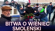 SZARPANINA I WYZWISKA NA MIESIĘCZNICY.  SZALEŃSTWO POD POMNIKIEM SMOLEŃSKIM.  MACIEREWICZ ZNÓW TAM BYŁ