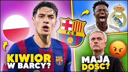 to się dzieję...  Jakub Kiwior NA CELOWNIKU FC BARCELONY! Mourinho URATUJE REAL MADRYT?!