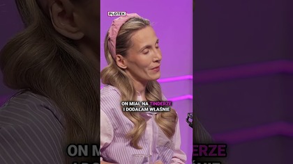 Pola Wiśniewska poznała swojego męża na Tinderze.  Wspomina początek znajomości #shorts