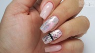 Flowers nails art / Charbonne