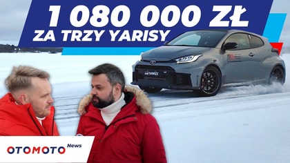 Toyota GR Yaris driftuje i szokuje