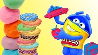 Play Doh  Ozdabiam ciasteczka dziwnymi rzeczami  DIY