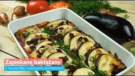 Zapiekane bakłażany z mozzarellą i suszonymi pomidorami