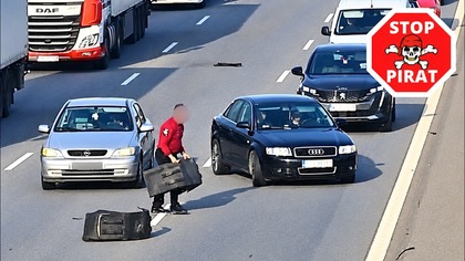 Znalazł sposób na kilometrowe korki... Sprawdź jaki! STOP PIRAT
