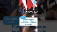 Podekscytowana kobieta z PiS się produkuje, a Kaczyński prawie śpi #shorts