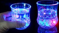 How to make a glass with automatic lighting