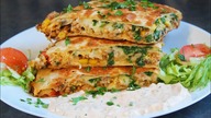 Tortilla Quesadilla pyszne śniadanie obiad kolacja najlepsza jaką jadłem :-)