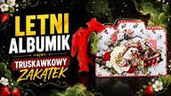 Mini album aparat z Truskawkowego Zakątka  Scrapbooking tutorial krok po kroku