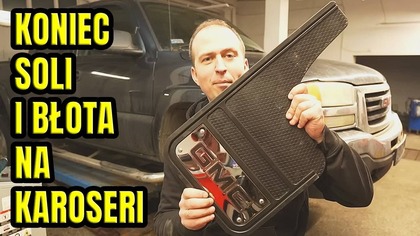 OCHRONA KAROSERII PRZED SOLĄ I BŁOTEM POSNIEGOWYM - MONTUJE CHLAPACZE DO PIKAPA