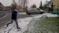 Skok w ścianę