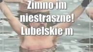 Zimno im niestraszne! Lubelskie morsy zanurzone po szyję w wodzie