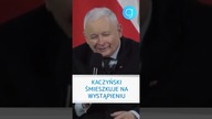 ALE JAJA! Kaczyński ŚMIESZKUJE na wystąpieniu w Wadowicach #shorts
