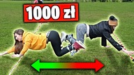 KTO PIERWSZY PRZEJDZIE PRZEZ METE WYGRYWA 1000 ZŁ CHALLENGE *dusił go!!* LUURE Z EKIPA