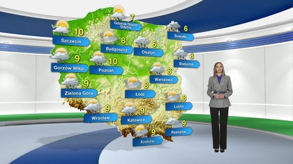 Prognoza pogody na TVN Meteo (18. 04. 2024)