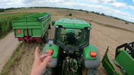 Ostatnie pole i kończymy zbiór rzepaku