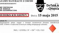 REDOX MnO4+(COOH)2+H^(+)  Mn^(2+) + CO2 + H2O.  ZADANIE 23 CKE 2015 MAJ #Chemia