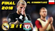 Real 3:1 Liverpool Finał Ligi Mistrzów 2018, skrót meczu, Polski komentarz HD