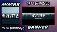 FREE BANNER AND AVATAR TEMPLATE (DOWNLOAD)