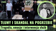 Pogrzeb Justyny i Zbigniewa z Limanowej  Dramat i awantura po mszy | Gazeta.pl