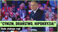 Duda wściekły na wiecu Nawrockiego! Ostre przemówienie | Gazeta.pl