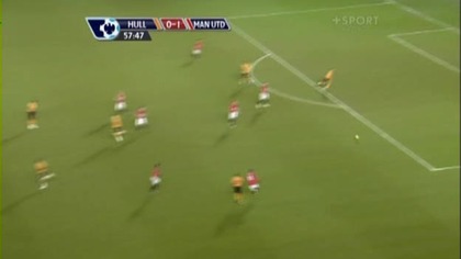 Premier League sezon 2009/2010 Hull 1-1 Man Utd Fagan