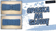 OPASKA NA SZYDEŁKU, SZYDEŁKOWY WZÓR, HEADBAND CROCHET #485