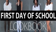 FIRST DAY OF SCHOOL LOOKBOOK | rozpoczęcie roku szkolnego