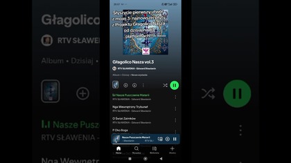 Głagolico Nasza vol3 już na platformach muzycznych 13. 06. 7535/2026