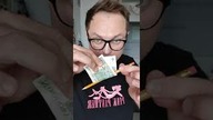 Ołówek przez banknot #iluzja #magia #trik #magictrick