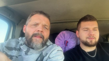 Jedziemy na Ukrainę !!! Jestemy w trasie.  14. 03. 2022r