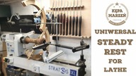 Uniwersalny okular do tokarki do drewna | Uniwersal steady reast for wood lathe