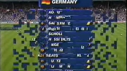 Finał Euro 96 Niemcy - Czechy 1 Połowa