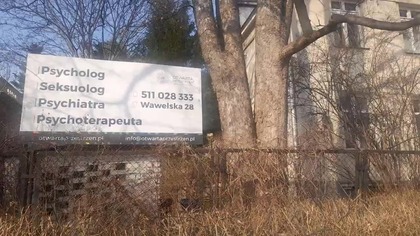 Protest przeciwko otwartej przestrzeni psychiatrii lbgt