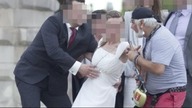 Gdański pirat próbuje odbić pannę młodą i wyzywa gości weselnych