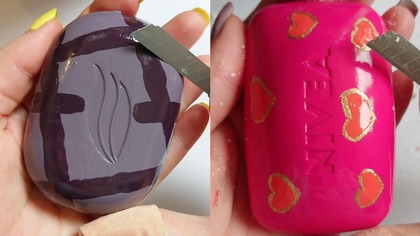 Soap Carving ASMR Relaxing Sounds no talking Satisfying ASMR Video