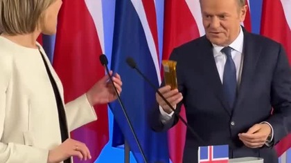 DONALD TUSK Z PRINCE POLO DLA PREMIER ISLANDII!