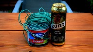 Experiment Żubr Beer + Karbid  ??? Boom!?