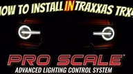 How to install Pro Scale Light Kit LED in Traxxas TRX4 Bronco 2021 with Musik Light Show at the end