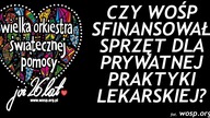 Lekarz z Rumii twierdzi, że WOŚP sfinansował mu sprzęt lekarski!