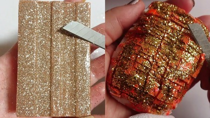 Soap Carving ASMR Relaxing Sounds no talking Satisfying ASMR Video #soapcarving #carvingsoap #seife