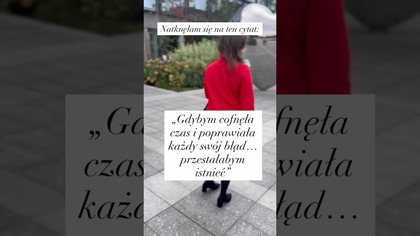 Gdybyś cofnęła czas