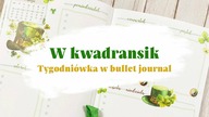 Zielony kapelusz | Druga tygodniówka marca w bullet journal | Weekly [autopromocja]