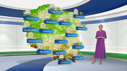 Prognoza pogody na TVN Meteo (23. 07. 2023)