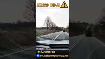 Pirat drogowy w sportowym aucie #rikordwidjo #shorts #polscykierowcy #dashcam #carcrash #polska