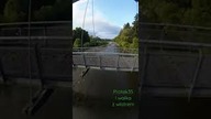 Cześć przelotu proteka35 nad wodą z dużym wiatrem.