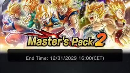 Dragon Ball Legends Master Pack 2 Single Summon 3